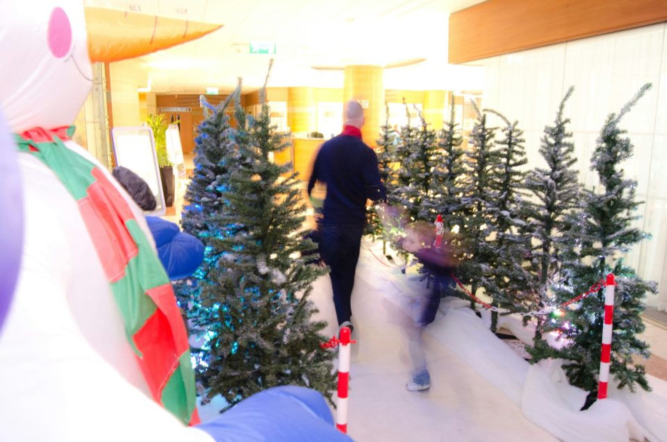 Corporate Christmas Parties for Adults: Sophisticated, Stress-Free & Spectacular 1 an office building has been transformed into a winter wonderland for a kids Christmas party event in Dublin